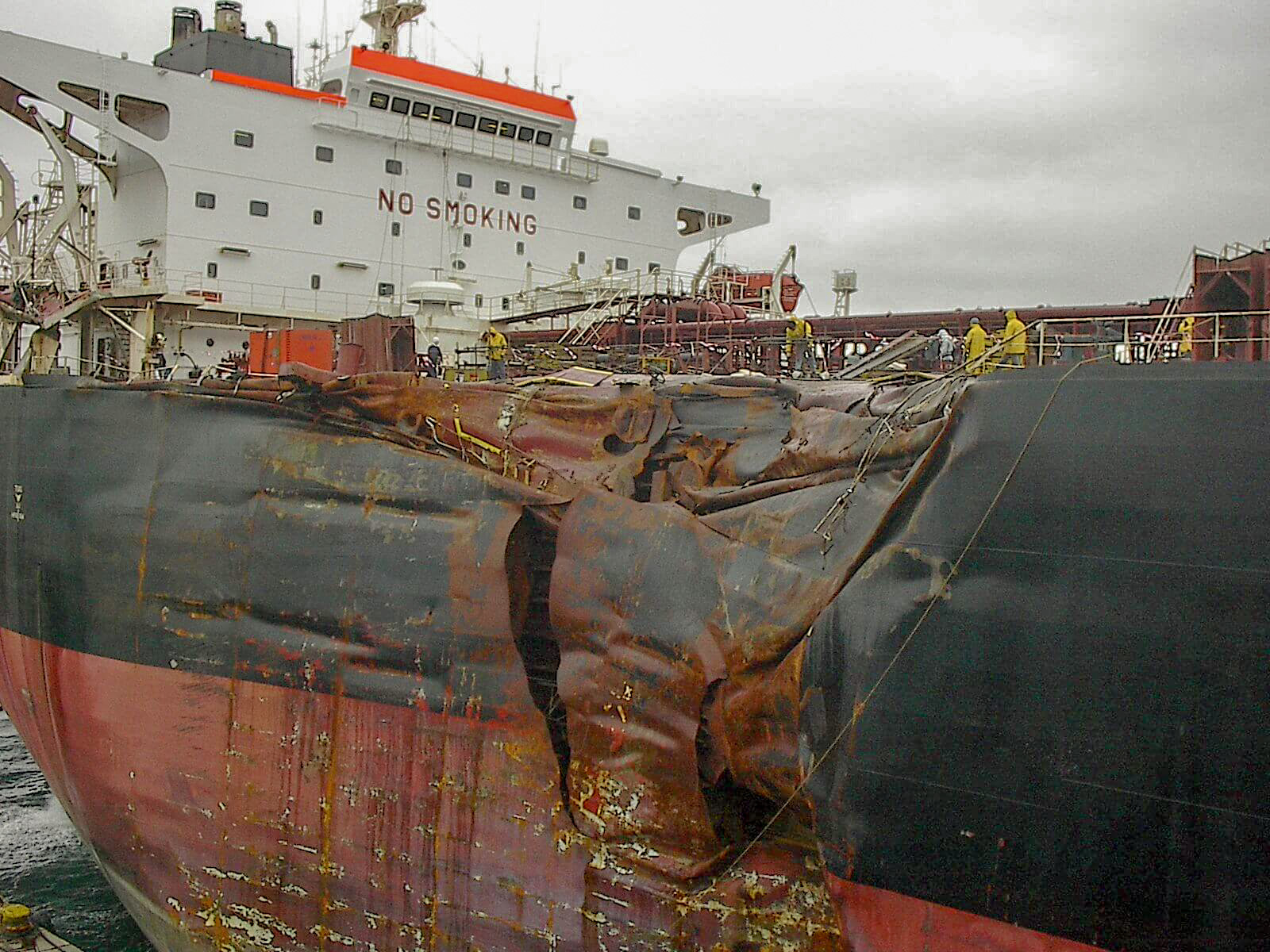 Genmar Kestrel starboard side renewal